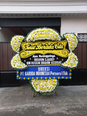 Papan Bunga Duka di Kenali Asam Atas
